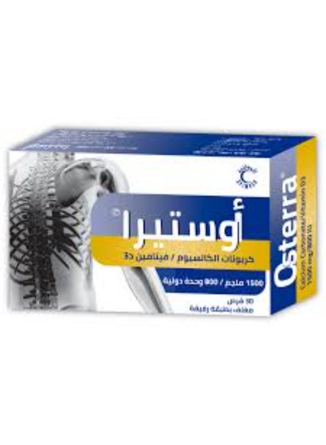 Ostera Calcium 1500 mg Vitamin D 800 IU 30 Tablets
