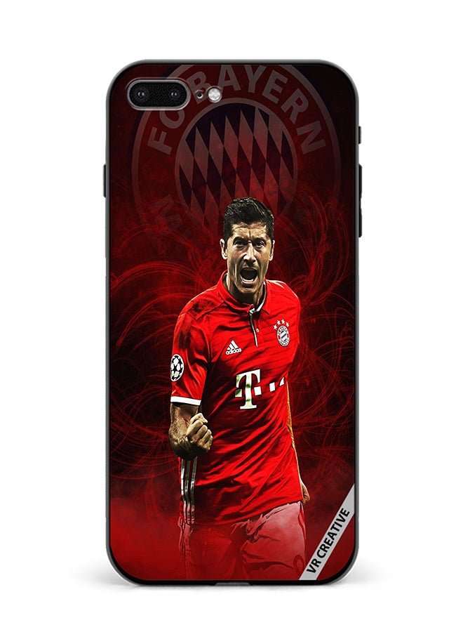 VR CREATIVE Protective Case Cover For Apple iPhone 7 Plus/8 Plus Lewandowski Design Multicolour - Image 1