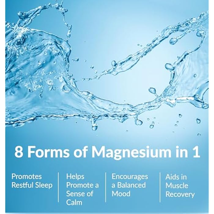 BIOptimizers Magnesium Breakthrough Drink - 8 Forms of Magnesium, Electrolytes, Sleep Health, Stress, Muscle Recovery, Heart Support | Glycinate, Citrate, Malate - Unflavored - Image 2