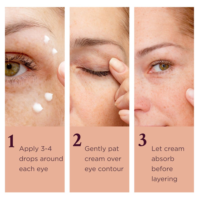 MATKAS Korean Retinol Under Eye Cream for Dark Circles 15mL - with Shea Butter and Niacinamide, Under Eyes Brightener, Anti Aging Cream, Eye Bags Remover, Under Eye Treatment for Women & Men, Skincare - Image 5