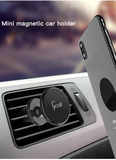 Gzar Magnetic Phone Car Mount Air Vent Phone Holder for Cars with Hook Clip 360° Rotation Universal Magnetic Car Phone Holder for iPhone 13 12 11 XS X SE 8 Plus Samsung S20  - Image 4