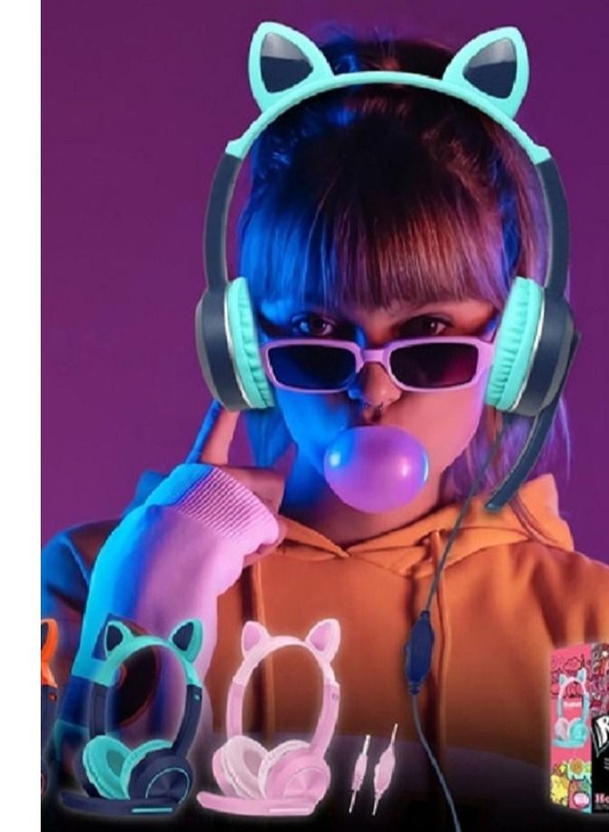 دي فاني سماعة سلكية للبنات من دي فاني مع مايكروفون - Image 3