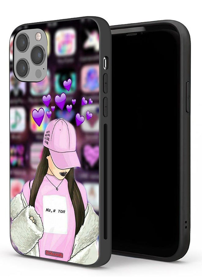 Tolwak Apple iPhone 12 Pro Protective Case Anti Social Club  - Image 1