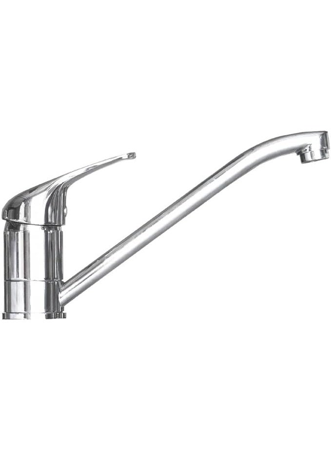 SOFIA REFRIGERATION Kitchen Sink Faucet Deck Mounted Single Hole with Long Swivel Spout - Image 1