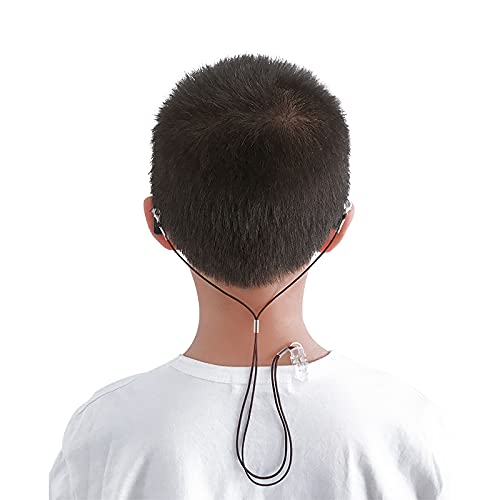 Anico Clips Otoclip for Adults and Kids with 7mm 9mm 11mm Silicone Loops for BTE Hearing Aids - Anti Lost Lanyard Cord and Carry Case (Gray) - Image 5