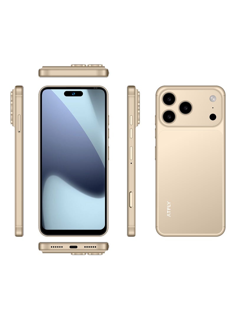 ATFLY 17 Pro Max Smartphone – 6.9” Display, Dual Camera, Face Unlock, Long Battery Life – Black - Image 2