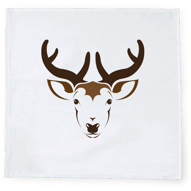 Khakee 6 Pcs Christmas Theme Silk Table Napkins 10x 10 for Xmas Decoration Christmas OrnamentsChristmas Giftxmas21057 - Image 3