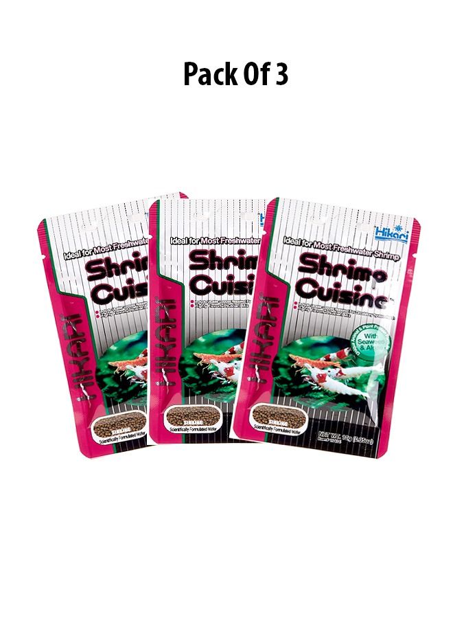 Hikari Tropical Shrimp Cuisine Fish Food 0.35Oz (Pack Of 3) - Image 1