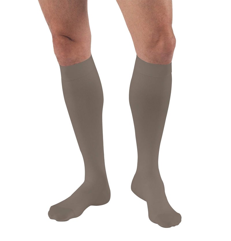 BSN Medical JOBST for Men Knee High Closed Toe Compression Stockings - Extra Firm Legwear for All Day Comfort - Image 1