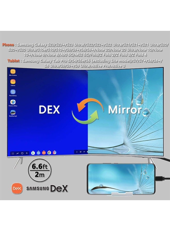 HY HDMI Adapter MHL Converter Cable 4K HD Video Digital HDTV Cord Mirrorring for HP MacBook iPhone 15 Pro Max Samsung Galaxy S22 Plus S21 S20 S10 Note 20 USB Type C Android Phones to Projector Monitor TV  - Image 5