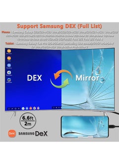 HY HDMI Adapter MHL Converter Cable 4K HD Video Digital HDTV Cord Mirrorring for HP MacBook iPhone 15 Pro Max Samsung Galaxy S22 Plus S21 S20 S10 Note 20 USB Type C Android Phones to Projector Monitor TV  - Image 5