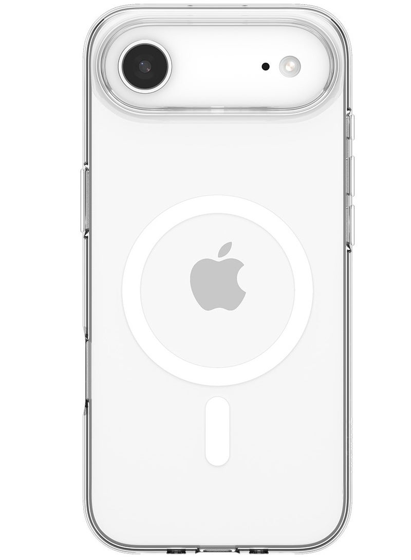 Spigen غطاء حماية سائل كريستال ماغ فيت لجهاز آيفون إير [ماغ سيف] - شفاف كريستالي - Image 2