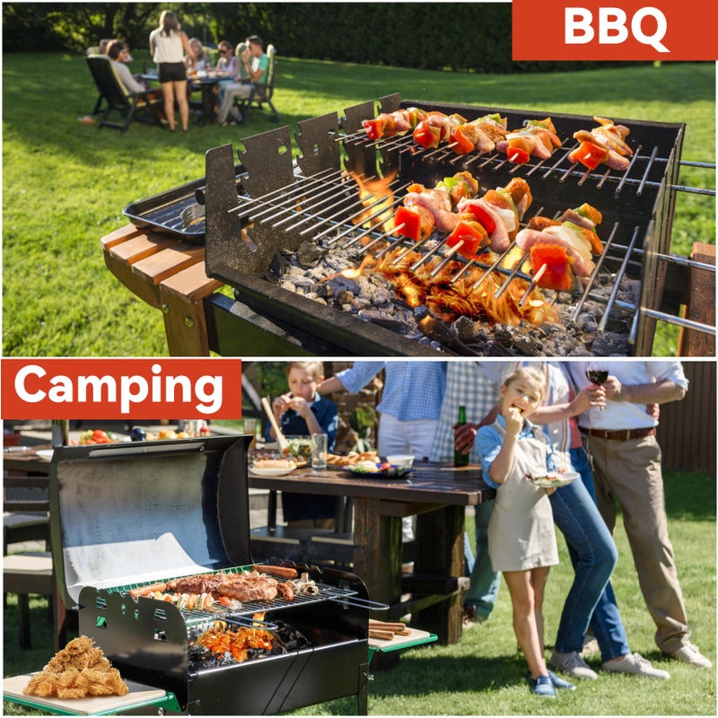 MAQIHAN 15PCS Quick Ignite Fire Starter - Fire Starter Rolls for BBQ Fireplace, Charcoal Starter for Indoor and Outdoor Use, Easily Light, Wax Wood Roll for Campfire, Chimney, Grill, Camping, Survival - Image 2