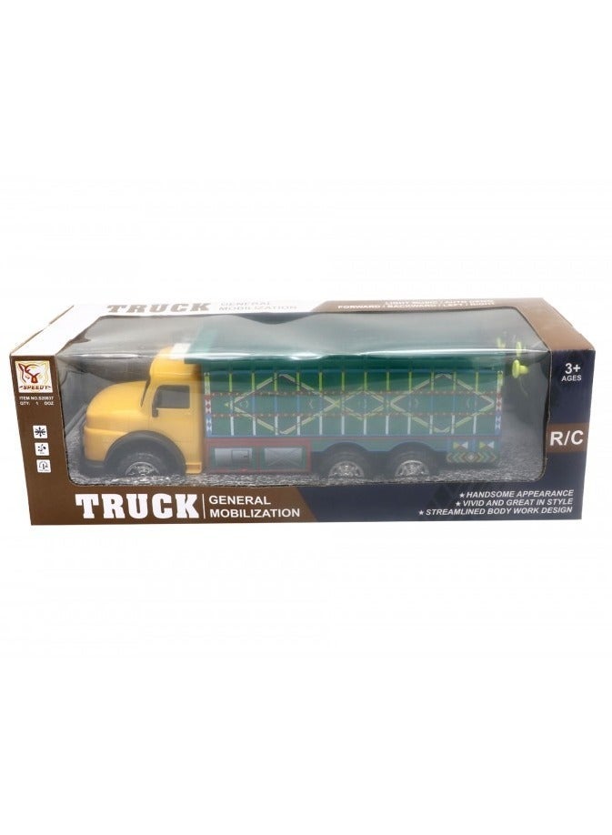 child toy General Mobilization RC Truck Simulation Vehicle Remote Control Toy - Image 4