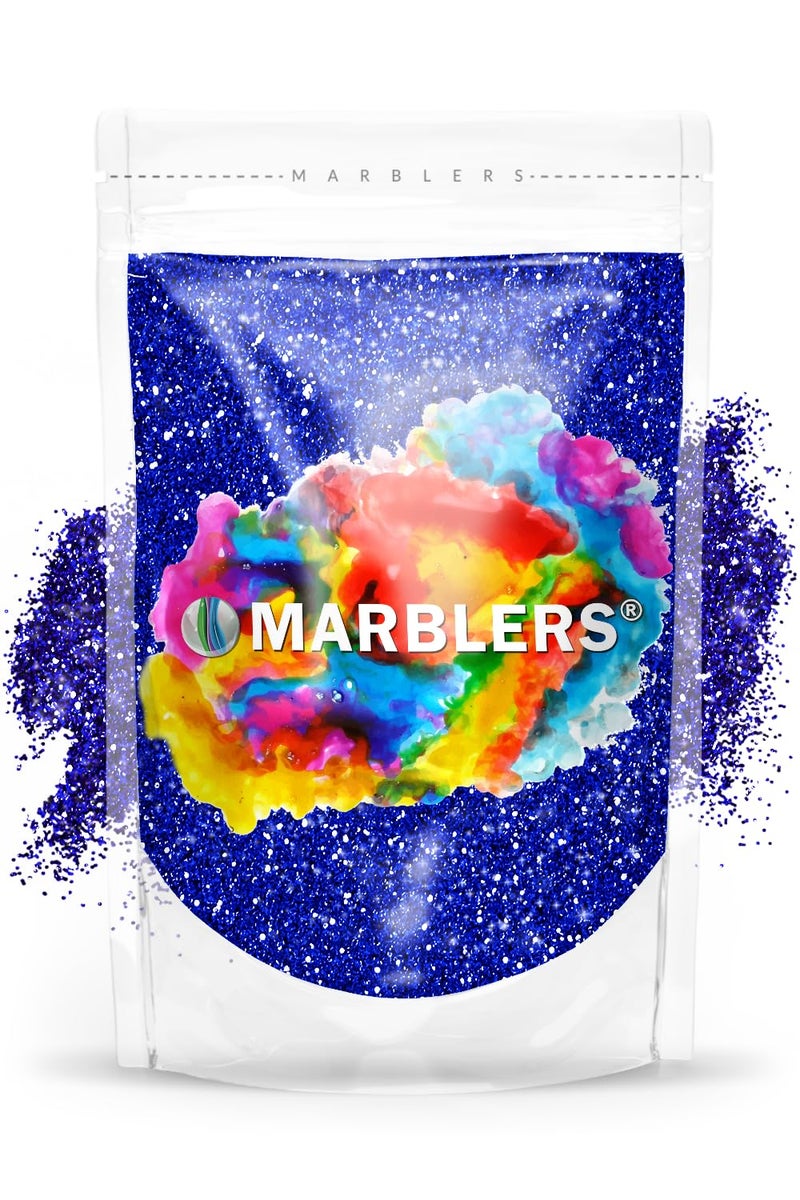 MARBLERS Twinkle Glitter Royal Blue 3oz 85g  Fine  NonToxic Vegan CrueltyFree  Face Body Eyeshadow Hair Festival Party Makeup  Nail Art Polish  Resin Tumbler Slime Craft