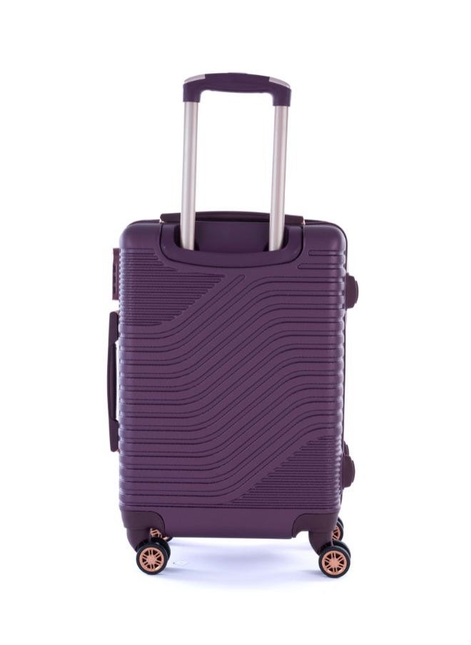 LIMRA - Luggage set 5 pieces travel Bags with a distinctive design from limra maroon - Image 1