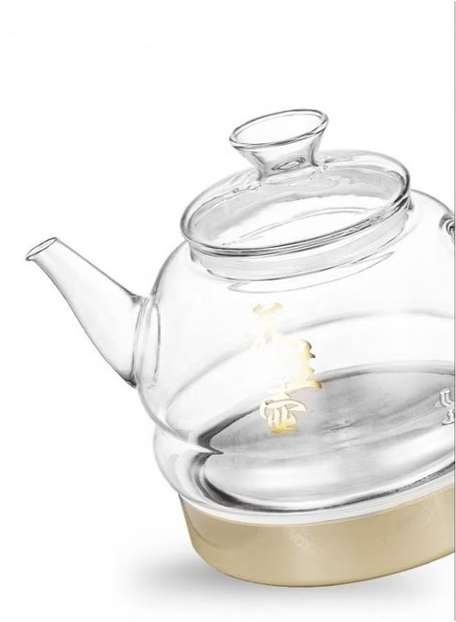 توسكانا يو غلاية ماء كهربائية  مع إبريق شاي زجاجي و موزع  و جهاز تحكم - Image 4
