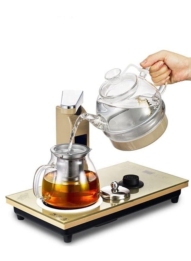 توسكانا يو غلاية ماء كهربائية  مع إبريق شاي زجاجي و موزع  و جهاز تحكم - Image 1
