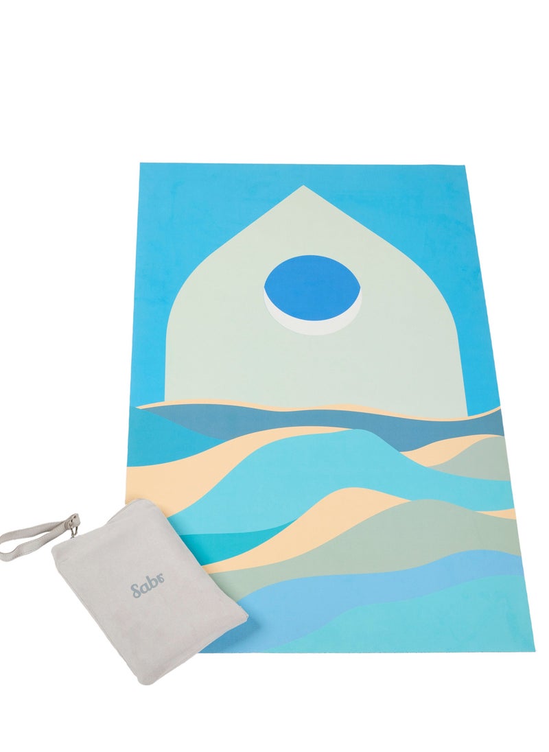 Sabr 'Desert Voyage II' Kids Compact Prayer Mat - Image 1