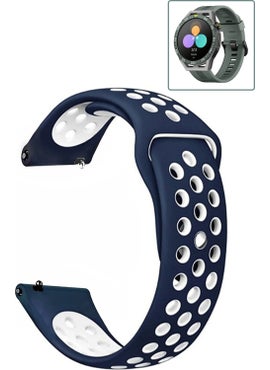 Tagomoon Huawei Watch GT3 Se Smart Watch Compatible Band Soft Textured Perforated Patterned Silicone Strap 