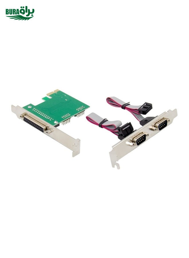 ST317 2S1P PCI Express Parallel Serial Combo Card with 16550 UART