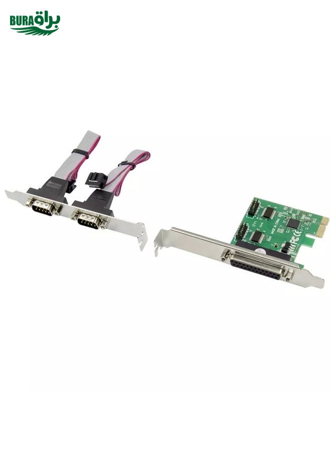 ST317 2S1P PCI Express Parallel Serial Combo Card with 16550 UART