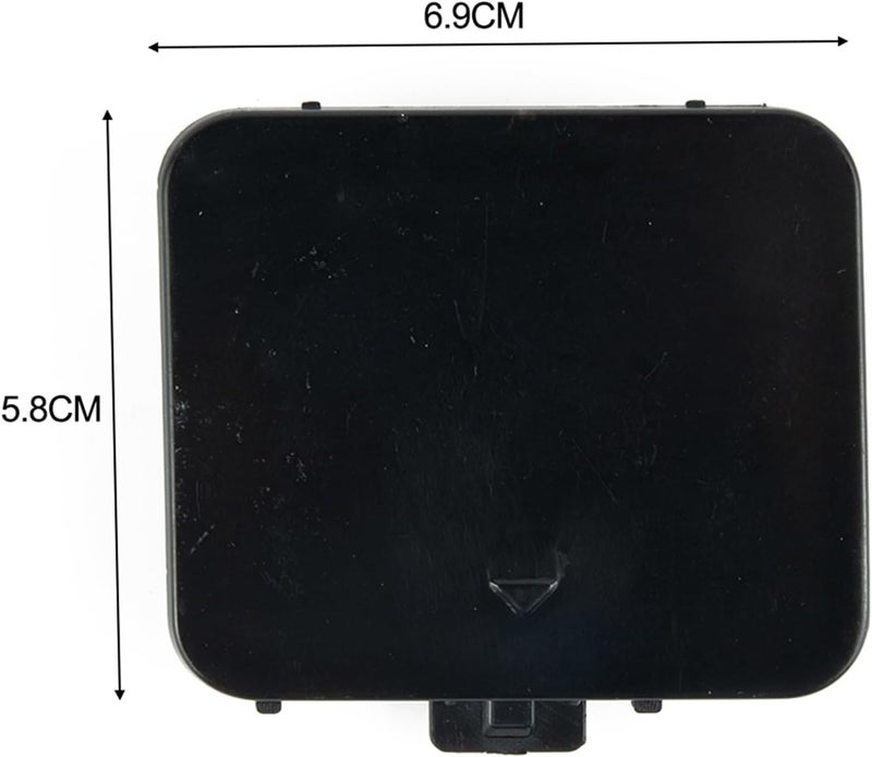 QASULER Front Bumper Tow Hook Cover for BMW E60 M Sport - Image 3