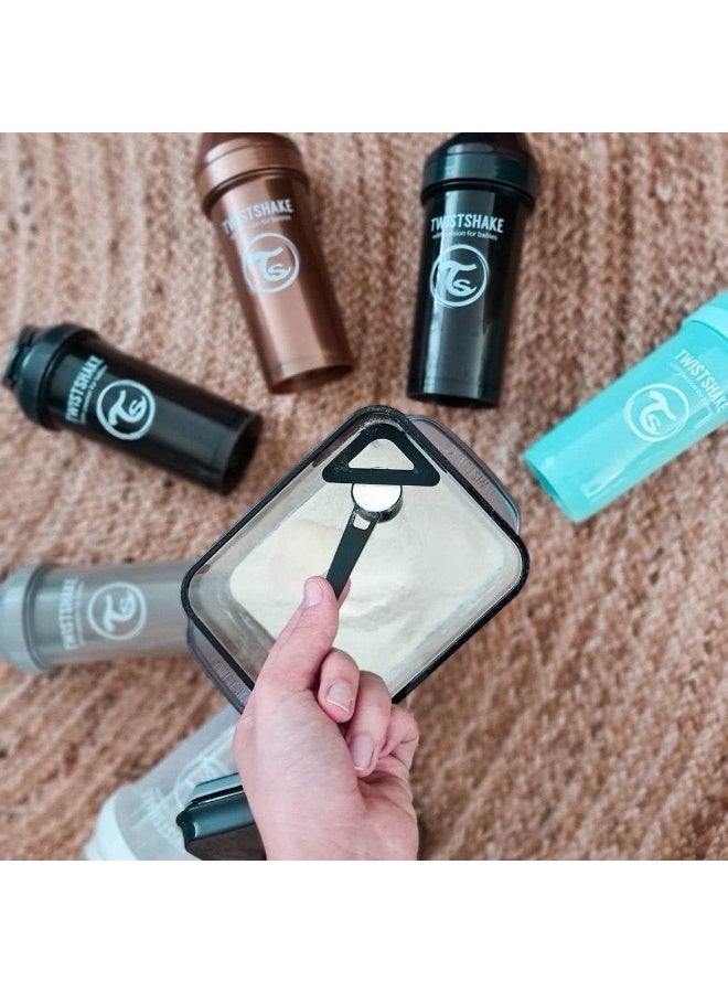 TWISTSHAKE Formula Container - 1700ml | Sealed Milk Formula Dispenser for Infants | Milk Powder Container with Scoop | Airtight Milk Powder Storage | Baby Feeding Essential | White - Image 5