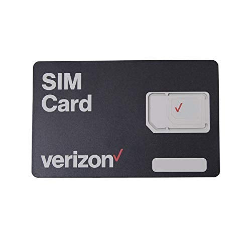 Verizon بطاقة SIM من Verizon Wireless 4G LTE - جميع الأحجام (3 في 1)، أحجام نانو/ميكرو/قياسي (4FF / 3FF / 2FF) - Image 1