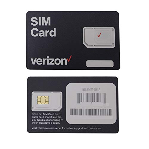 Verizon بطاقة SIM من Verizon Wireless 4G LTE - جميع الأحجام (3 في 1)، أحجام نانو/ميكرو/قياسي (4FF / 3FF / 2FF) - Image 3
