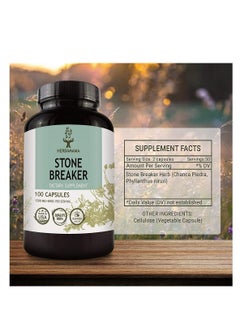 HERBAMAMA Stone Breaker 1200 mg 100 Capsules  - Image 3