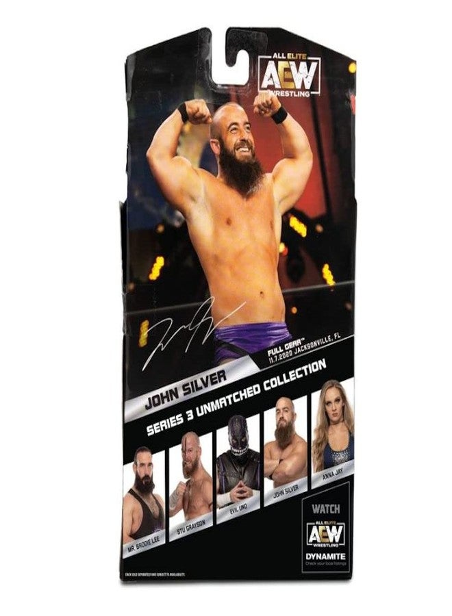 AEW Unmatched Unrivaled Luminaries Collection Wrestling Action Figure (Choose Wrestler) (John Silver) - Image 4
