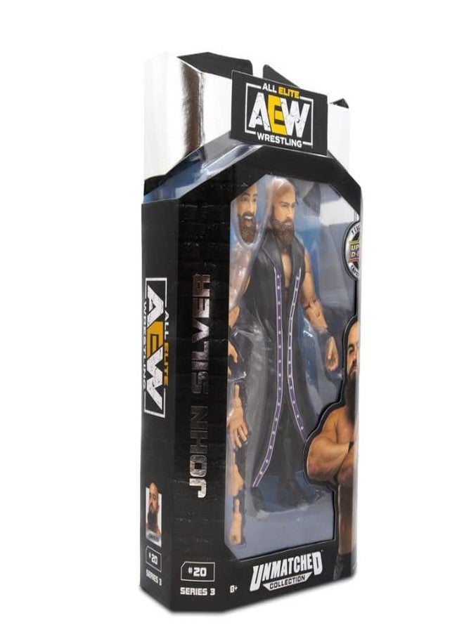 AEW Unmatched Unrivaled Luminaries Collection Wrestling Action Figure (Choose Wrestler) (John Silver) - Image 3