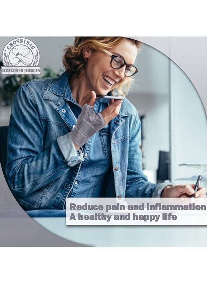 الإبهام التهاب المفاصل هدفين المعصم حزام مشترك الإبهام السنبلة جبيرة لتخفيف الآلام التهاب المفاصل التهاب الأوتار الالتواء سلالات النفق الرسغي الزناد الإبهام شل الحركة - Image 4