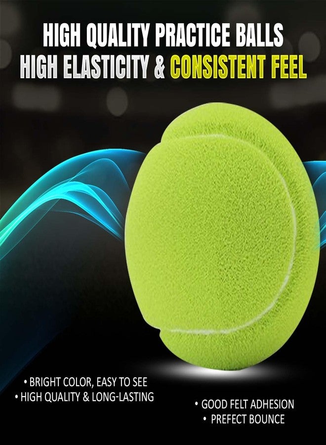 GLAN Durable Cricket Tennis Ball Lightweight Match Training/Practise Balls for Adults, Kids, Professionals (Green Tennis Balls Set of 6Pcs) - Image 5