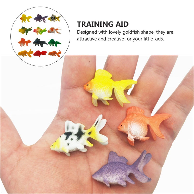 12Pcs Figurine Lifelike Model Aquarium Decor ( Assorted style) - Image 4