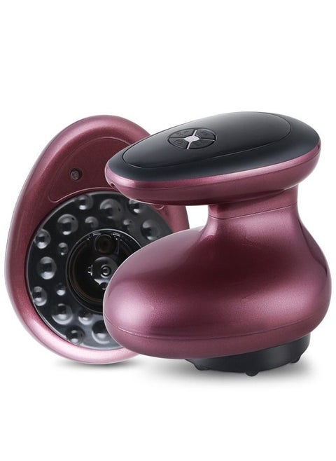 Electric Guasha Massager 4 in 1 Smart Cupping and Scraping Therapy Set Dynamic Gua Sha Device 5 Levels of Suction and Temperatures Suitable for Neck Shoulder Back Leg and Body Massage