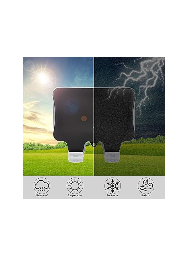 promass Outdoor Sockets Weatherproof, Wall Electrical Outlets, 13A IP66 Outside Plug sockets Waterproof Cover Switched Socket (Double Socket) - Image 2