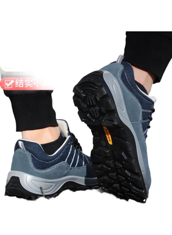 JUNBU Safety Shoes For Men, Winter Steel Toe Cap, Anti-Smashing, Anti-Puncture, Wear-Resistant, Lightweight, Welding Work Safety Functional Shoes 2156-1 Size 42 - Image 3