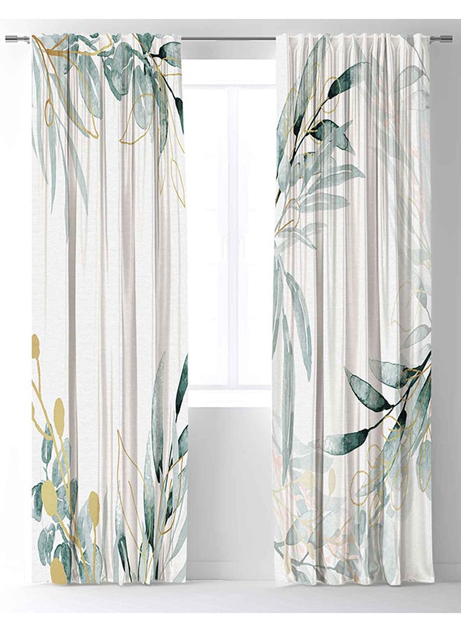 SHATTA Ready-Made Printed Curtain (Two Pieces Back Tape)  275x270x275 