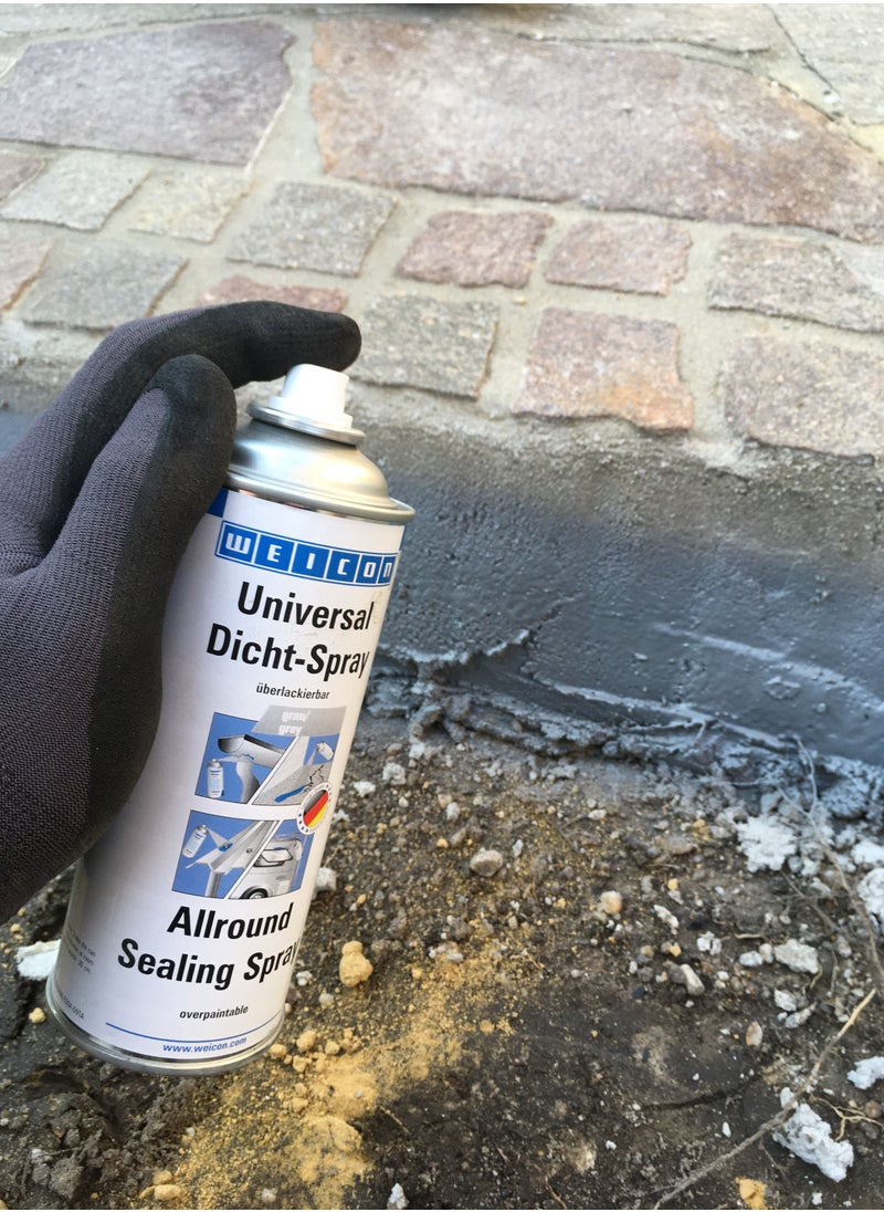 Weicon - WEICON Universal Sealing Spray 400 ml | Sealant for interior and exterior use | Spray Plastic | Waterproof | White - Image 1