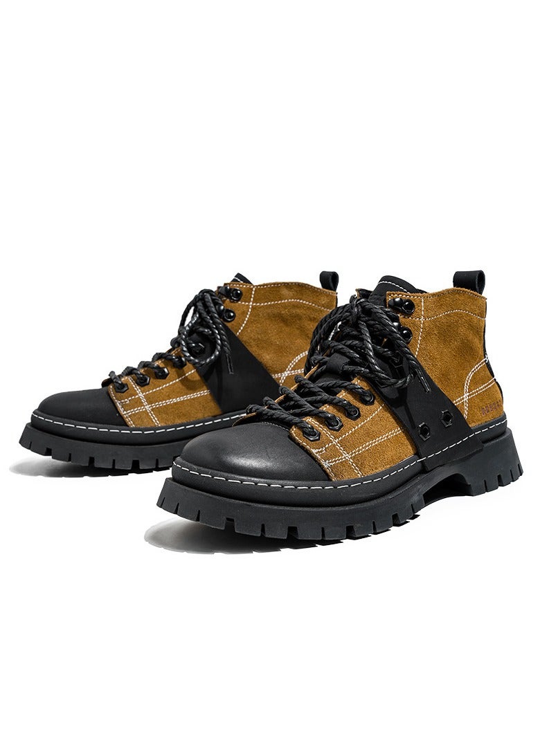 Warrior New Fashion Thick Sole Short Boots  - Image 1