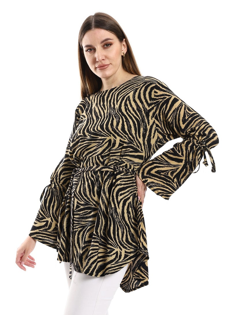 Caesar Women Plain Blouse With Long Sleeves  - Image 2