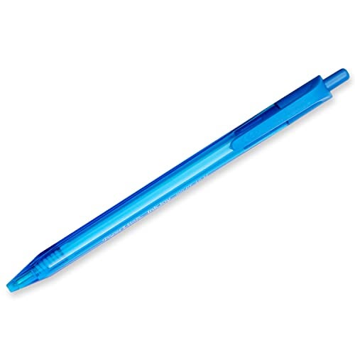 Paper Mate InkJoy 100RT Retractable Ballpoint Pens, Medium Point, Blue, Box of 12 - Image 4