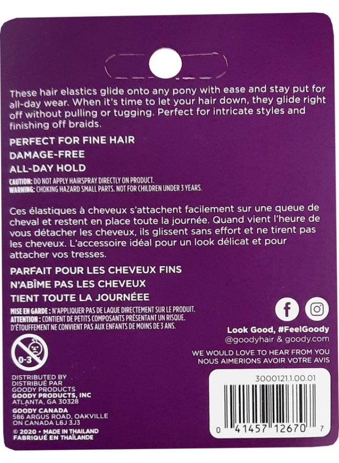 Goody رباط مطاطي كلاسيكي أسود 250 قطعة # 1942207/3000121