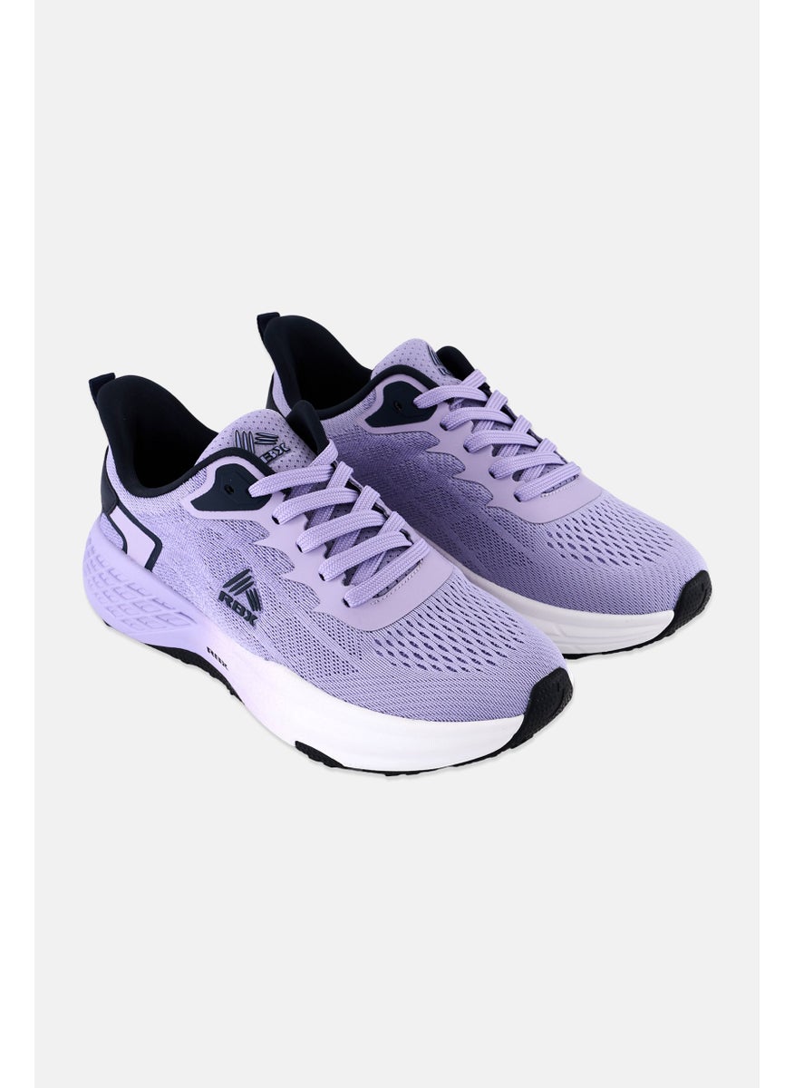 RBX - Women Lace Up Training Sports Shoes, Purple - Image 1