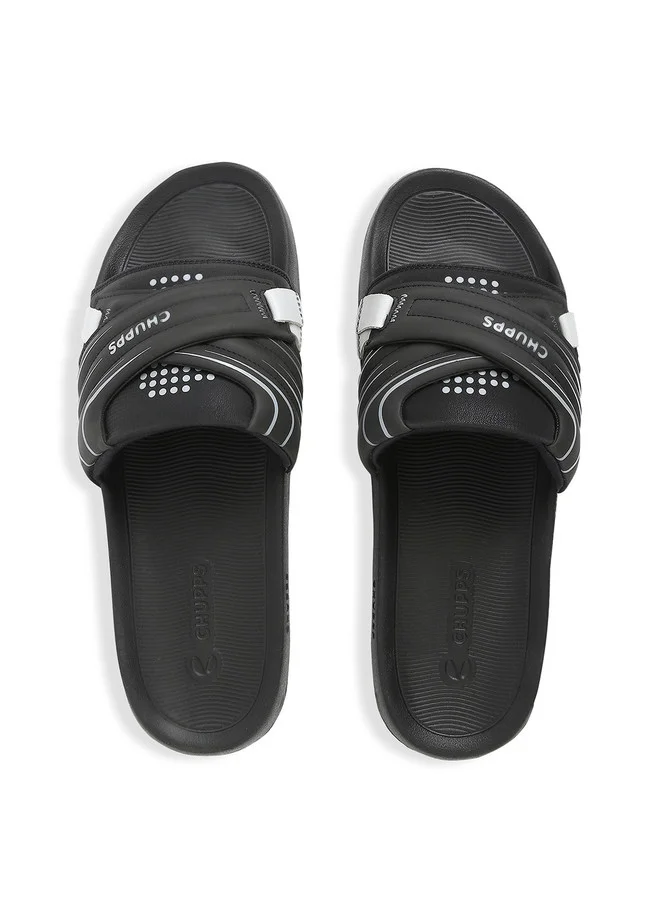 تشيبس CHUPPS Men Black Sliders