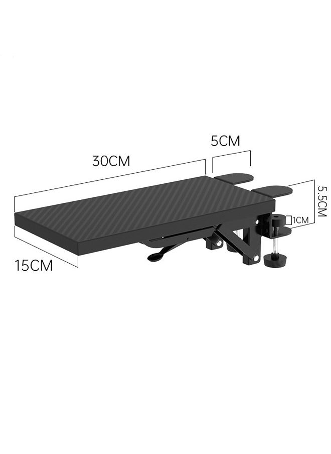 General - Computer Hand Stand Table Mouse Pad Wrist Rest Non-Punch Arm Brace Foldable Keyboard Flush Elbow Rest - Image 1