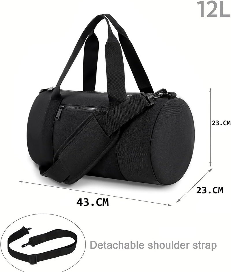 ACORMEK Gym Bag for Men and Women Travel Sports Duffel Bag with Adjustable Strap and Water Resistant | Workout, Exercise, Fitness |Kit |Sports Fitness Bag (Black) - Image 2