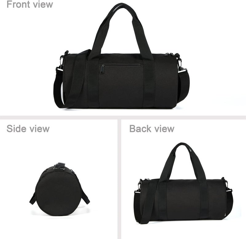 ACORMEK Gym Bag for Men and Women Travel Sports Duffel Bag with Adjustable Strap and Water Resistant | Workout, Exercise, Fitness |Kit |Sports Fitness Bag (Black) - Image 4